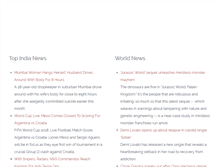 Tablet Screenshot of humindian.com